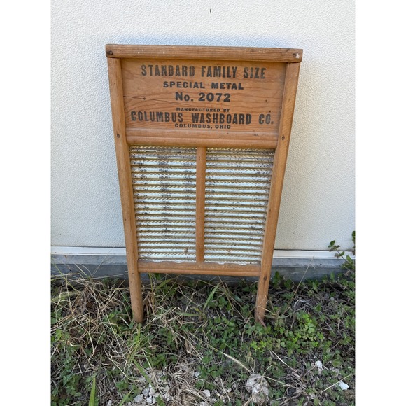 Maid-Rite Other - Vintage Maid-Rite No. 2072 Washboard Metal Wood Farmhouse Rustic Décor 1940's